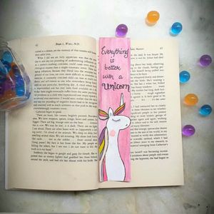 Unicorn Bookmark