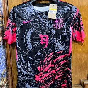 NIKE PINK DRAGON JERSEY SIZE - M(40)