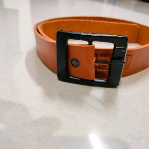 Black and Brown leather belt For Boys