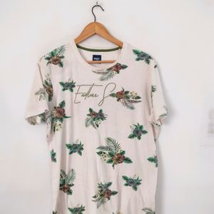 White Printed Top (Women's)