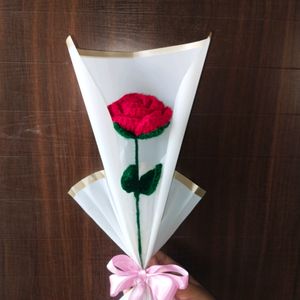 Red Rose With Bouquet 💕💐