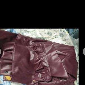 NEWME COMBO Set Leather DRESS And JACKET With Tag