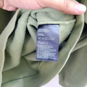 H&M Relaxed Fit Light Green Hoodie