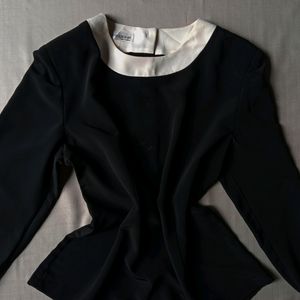 New Premium Korean Black Satin Shirt