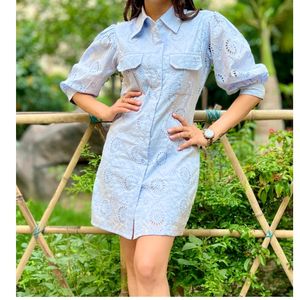 Summer Days Blue Shiffili Dress