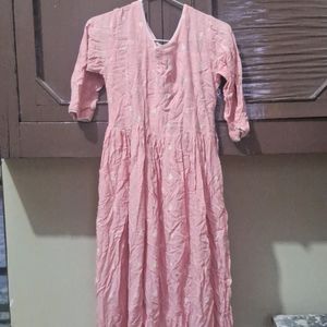 a plain frock