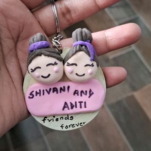 Handmade Key Chain Gift For Best Friends