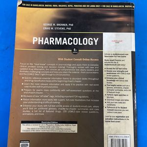 Pharmacology- Brenner & Stevens