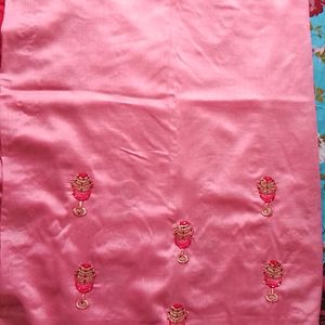 Gajri Pink Saree