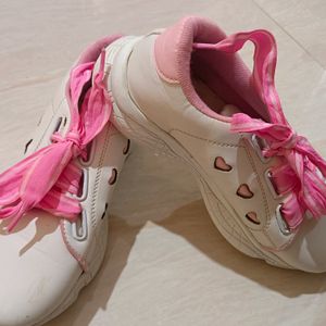 Attractive Woman Casual Shoes