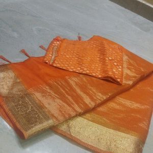 Organza Saree