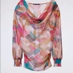 Zara Multicoloured Top