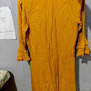 Mustard Kurti