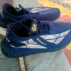 Navy Blue Sports Shoes