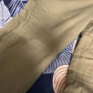 Brand New Baggy Fit Olive Cargo