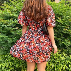 Floral Mini Dress