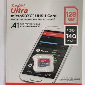 Sandisk 128 Gb Ultra Memory Card