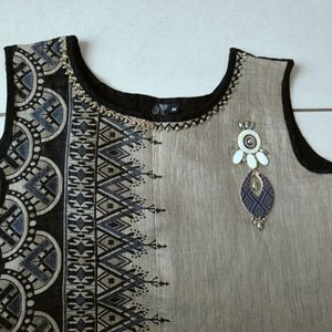 New Black Kurti