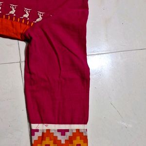 Pink color Designer Kurti