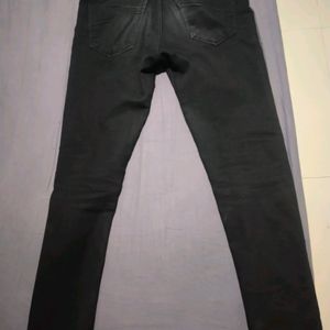 Jet Black Jeans For Men - Size 32