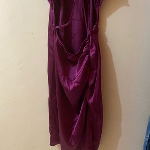 Ginger satin dress