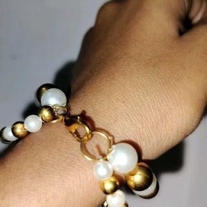 Black And Gold Bracelet