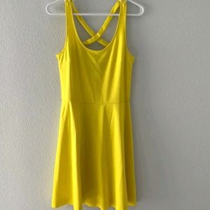 H&M Bright Yellow Dress