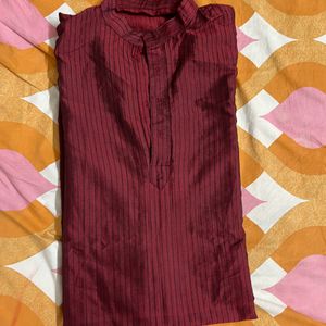 Used Men XXL Silk kurta in excellent condition