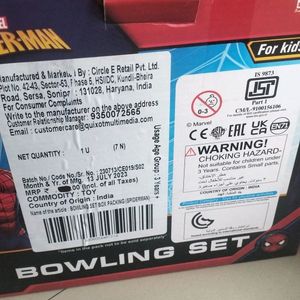 Marvel Bowling Set ( Brand New)