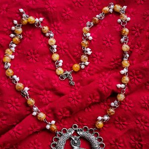 Sakhi Beaded Statement Necklace