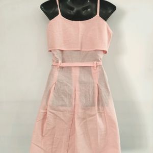 Peach Sleeveless Top