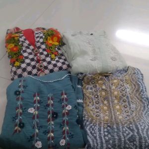 4 Kurtis Price Per Piece