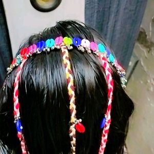 Navaratri Boho Hair Accessories