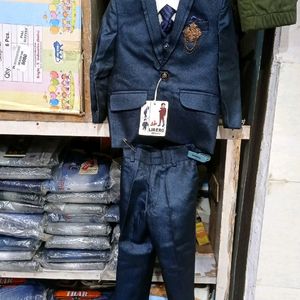 Boys Coat And Pant Suit