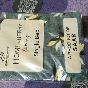 Two Single Bed Sheets Without Pillow Cover