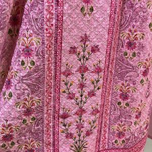 Chikankari Floral Kurta N Pants Set