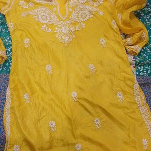 Short Anarkali Straight Kurti