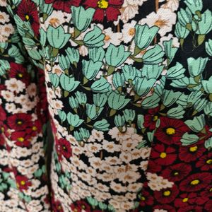 Luxury Fashion Zara Floral Dress 702