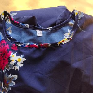 XXL Size Floral Frock