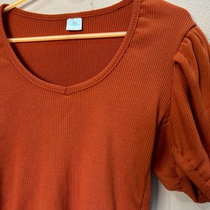 SSS Rust-Orange Top