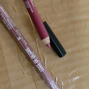 Mars 19 Berry Splash & 16 Edge of desire lip liner