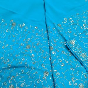 Embroidered Sequence Saree