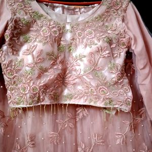 Festive Wear Adorable Baby Pink Lehnga