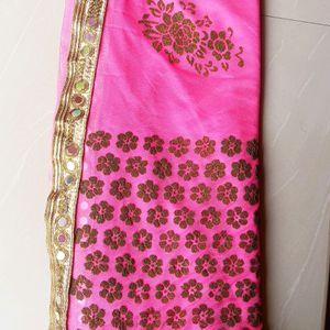 Party Wear Saree With Blouse