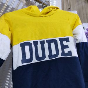 Yellow Hoodie For Your Kids