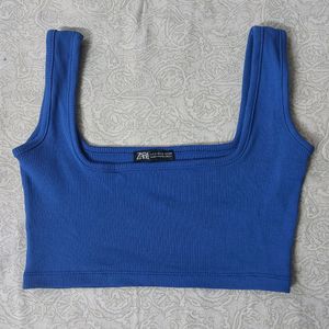 Zara Blue Tank Top