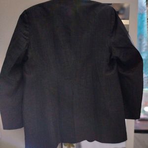 Dark Grey Blazer - No Flaws