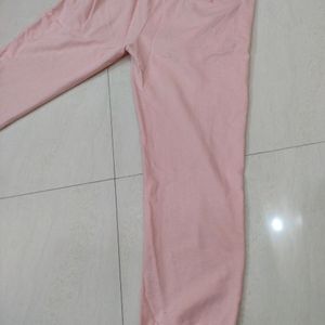 🩷 Pastel Pink Casual Trouser