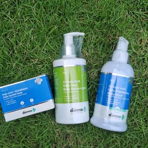 The Derma Co Combo Body Wash, Lotion And Soap