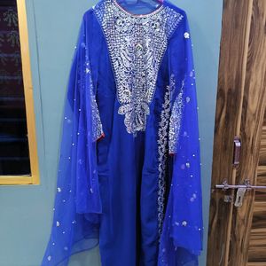 Pakistani Fully Zari Work Kurta Set